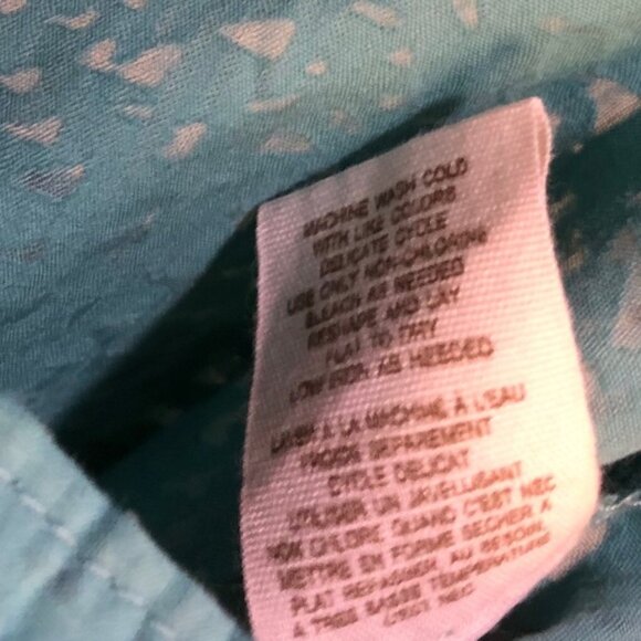 Free People teal sleeveless babydoll blouse - Picture 7 of 7